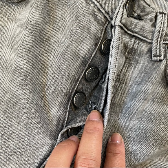 Grlfrnd Karolina Button Fly Jeans - Picture 11 of 12